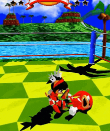 Sonic The Hedgehog Sonic The Fighters GIF - Sonic The Hedgehog Sonic Sonic The Fighters GIFs