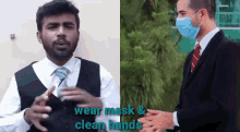 Wear Mask Clean Hands GIF - Wear Mask Clean Hands Covid19 GIFs