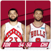 Toronto Raptors (54) Vs. Chicago Bulls (50) Half-time Break GIF - Nba Basketball Nba 2021 GIFs