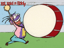 Playing The Drum Eddy GIF