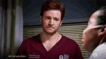 Nodding Nick Gehlfuss GIF - Nodding Nick Gehlfuss Dr Will Halstead GIFs