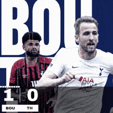 a poster for a soccer game between tottenham and southampton