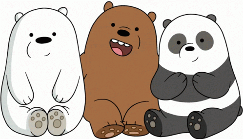 We Bare Bears Sticker - We Bare Bears - Discover & Share GIFs