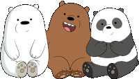 We Bare Bears Sticker - We Bare Bears Stickers