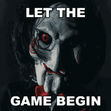 Let The Game Begin Jigsaw GIF - Let The Game Begin Jigsaw Saw6 GIFs