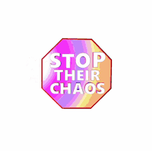 ignore the chaos chaos dont react dont share stop their chaos