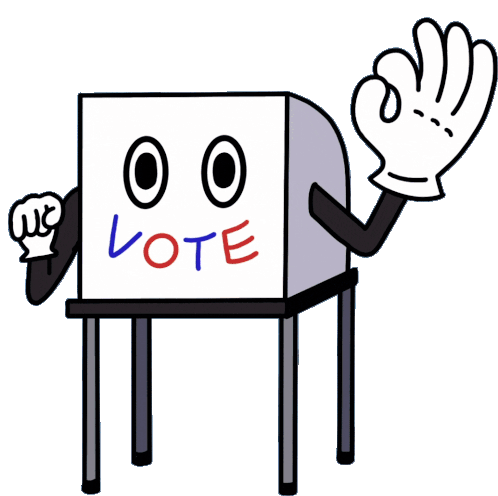 You Get To Vote Get In Line Sticker - You Get To Vote Get In Line Stay In Line Stickers