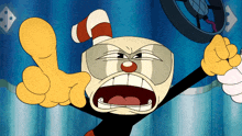 You Is A Mother Fucker Cuphead Cuphead Show GIF