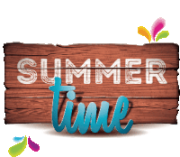 Summer Summer Time Sticker - Summer Summer Time Sign Stickers