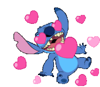Lilo And Stitch Happy Sticker