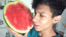 Watermelon Eating Watermelon GIF - Watermelon Eating Watermelon Biting Watermelon GIFs