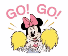 Minnie Mouse Go Go GIF - Minnie Mouse Go Go Cheer GIFs