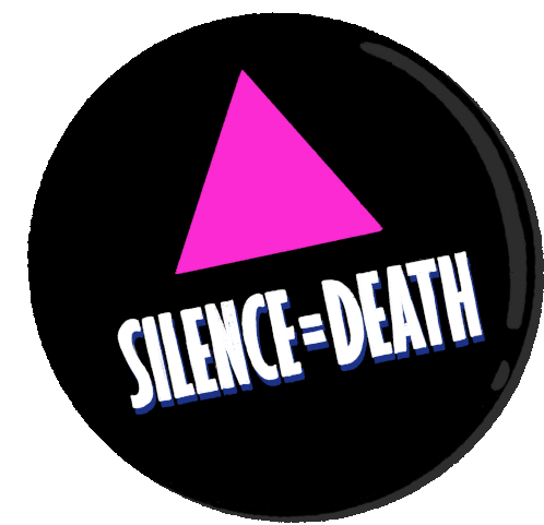 Silence Equals Death Silence Sticker - Silence Equals Death Silence Death Stickers