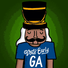 Vote Early Vote Early Ga GIF - Vote Early Vote Early Ga Vote Early Georgia GIFs