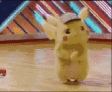 Pikachu Detective Pikachu Dancing GIF - Pikachu Detective Pikachu Dancing Dead Fish GIFs