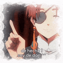 a picture of a man with the words de hecho soy de dan written below him