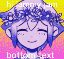 Hi Jammy Jam Bottom Text Jam GIF