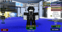 don lorenzo is the ace that eats aces in this video game