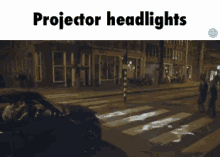 projector sexy girls headlights