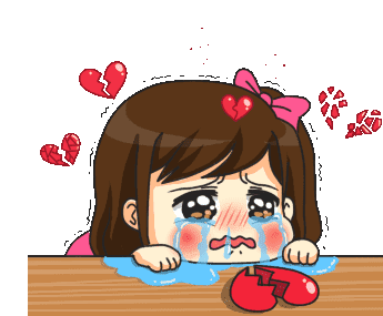 Sad Heartbroken Sticker - Sad Heartbroken Cry Stickers