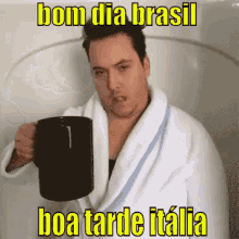 good morning brasil good afternoon italy