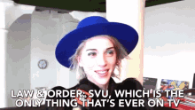 law and order svu only thing on tv the band stvincent