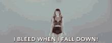 I Bleed When I Fall Down I Feel Hurt Too GIF - I Bleed When I Fall Down I Feel Hurt Too Human Music Video GIFs