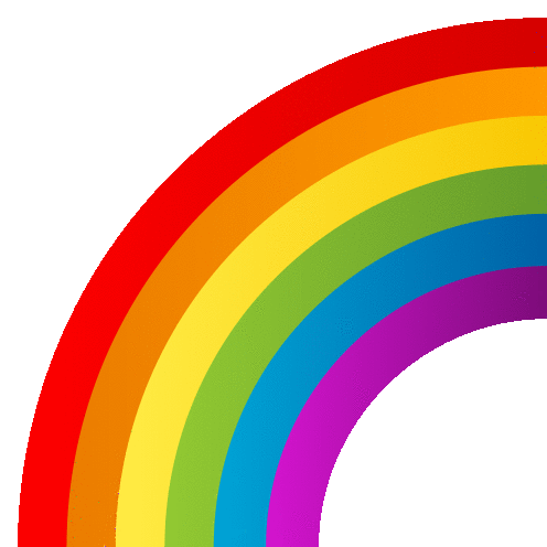Rainbow Nature Sticker - Rainbow Nature Joypixels Stickers