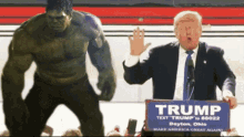 Hulk Punch GIF - Hulk Punch Donald Trumph GIFs