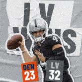 Las Vegas Raiders (32) Vs. Denver Broncos (23) Post Game GIF - Nfl National Football League Football League GIFs