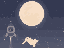 Bunny Float GIF - Bunny Float Space GIFs
