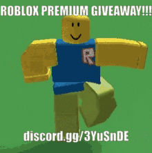 Roblox Premium Giveaway Funny GIF - Roblox Premium Giveaway Funny Dancing GIFs