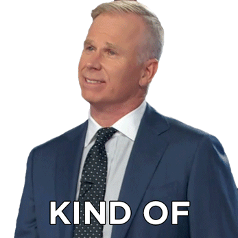 Kind Of Gerry Dee Sticker - Kind Of Gerry Dee Family Feud Canada Stickers