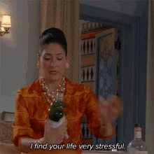 I Find Your Life Very Stressful Sheila Mosconi GIF - I Find Your Life Very Stressful Sheila Mosconi Why Women Kill GIFs