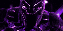 Black Panther Purple Morado GIF