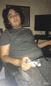 a man playing a video game with the word runway on the bottom right