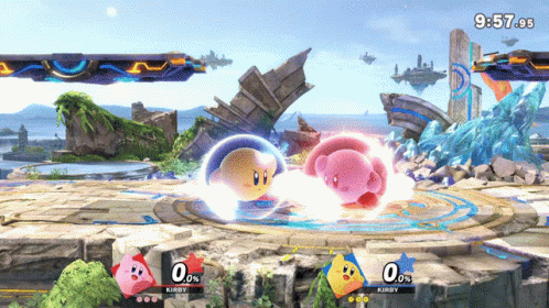 Kirby Super Smash Bros GIF - Kirby Super Smash Bros Game - Discover & Share  GIFs