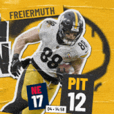 Pittsburgh Steelers (12) Vs. New England Patriots (17) Fourth Quarter GIF - Nfl National Football League Football League GIFs