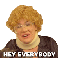 Hey Everybody Heather Mcmahan Sticker - Hey Everybody Heather Mcmahan Hi Everybody Stickers