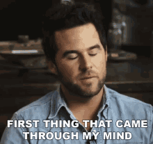 First Thing That Came Through My Mind Brainstorm GIF - First Thing That Came Through My Mind Brainstorm Thinking GIFs