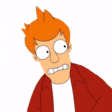 fry frightened