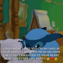 Lilo And Stitch Goodnight GIF - Lilo And Stitch Stitch Goodnight GIFs