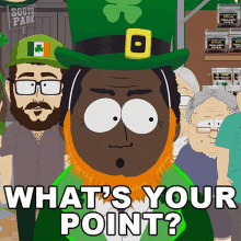 Whats Your Point Steve Black GIF - Whats Your Point Steve Black South Park GIFs