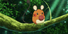 Dedenne デデンネ ポケモン　可愛い　ネズミ GIF - Dedenne Pokemon Cherry GIFs