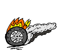 Tires Speed Sticker