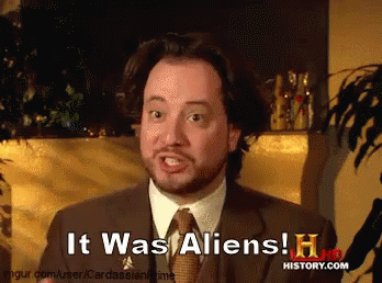 history channel aliens guy over time