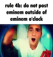 Rule4 Eminem Oclock GIF - Rule4 Eminem Oclock Eminem GIFs