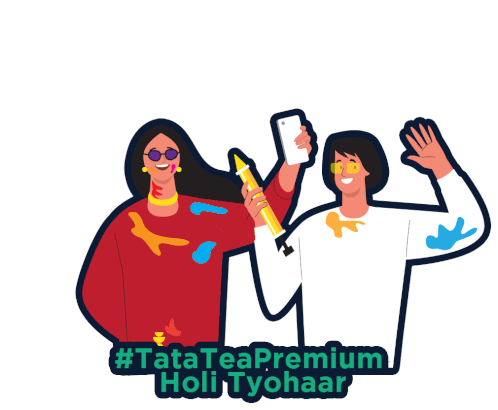 Holi Hai Sticker - Holi Hai Stickers
