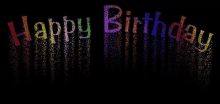 Happy Birthday Greetings GIF - Happy Birthday Greetings Rainbow GIFs