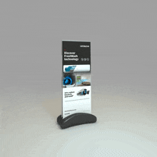 an advertisement for hitachi shows a washing machine and air conditioner
